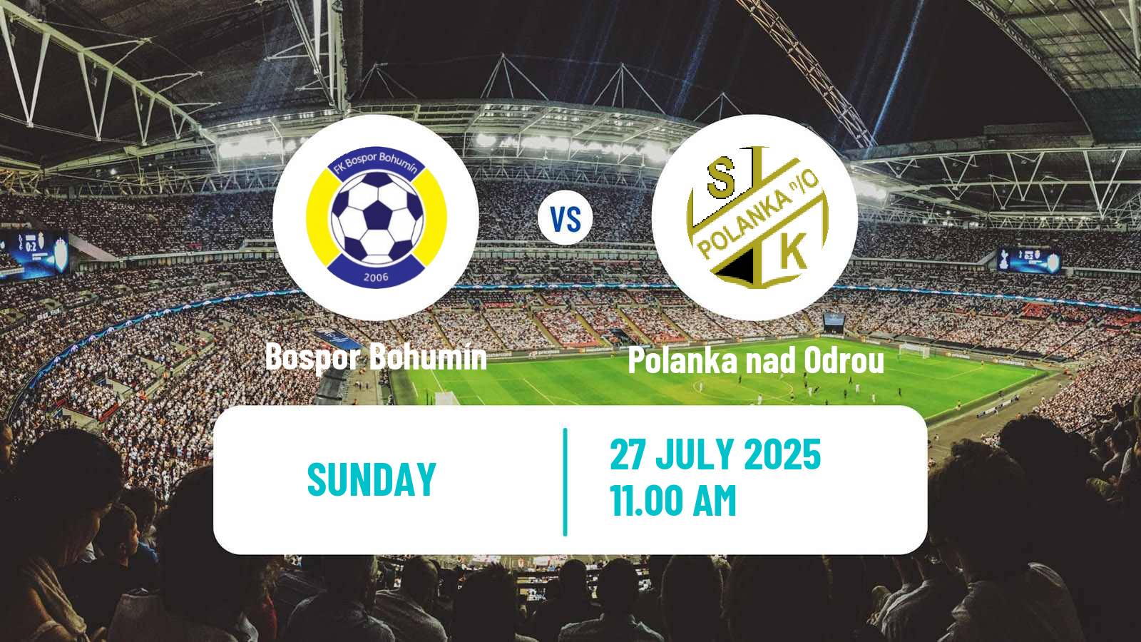 Soccer Czech Cup Bospor Bohumín - Polanka nad Odrou