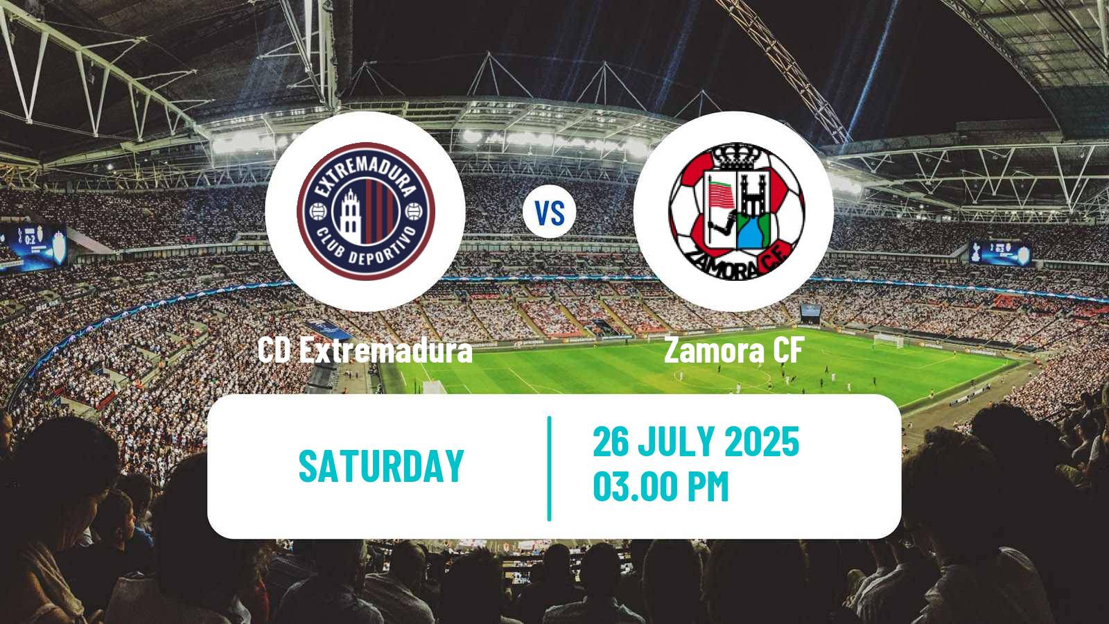 Soccer Club Friendly CD Extremadura - Zamora