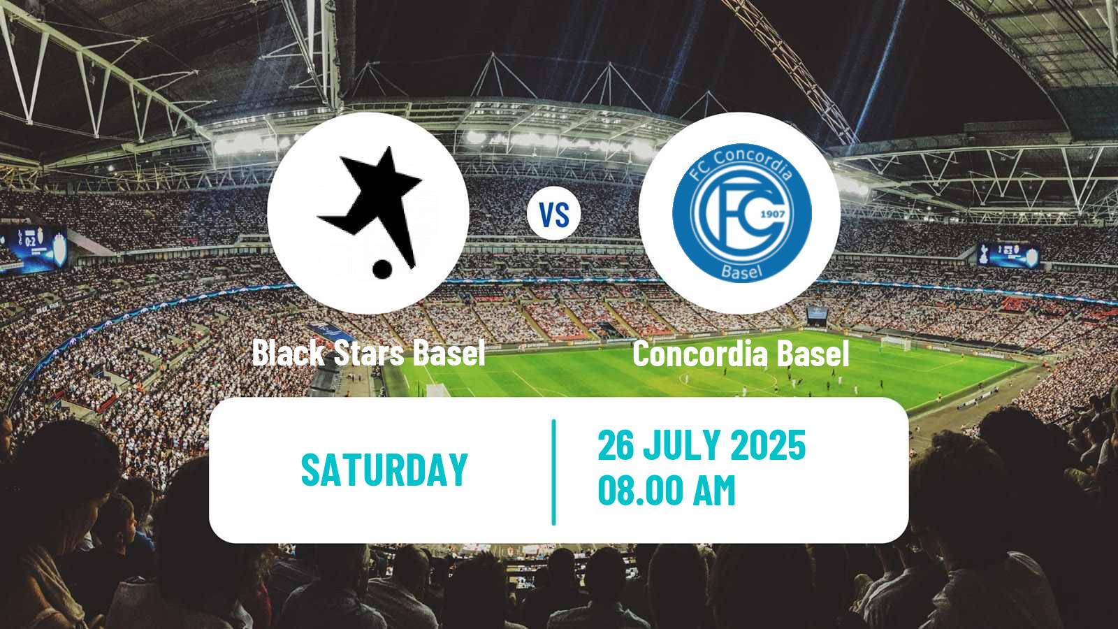 Soccer Club Friendly Black Stars Basel - Concordia Basel
