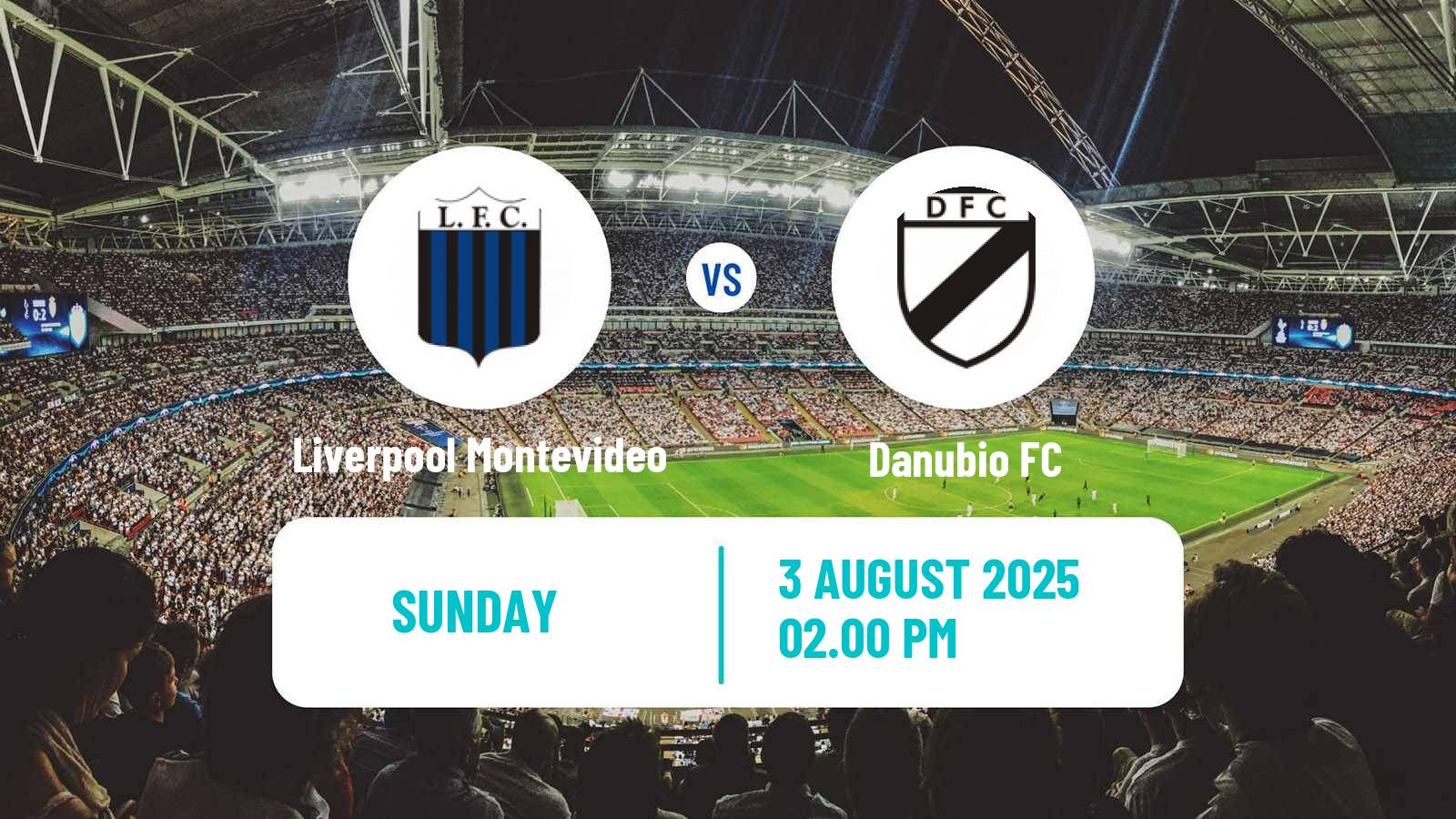 Soccer Uruguayan Primera Division Liverpool Montevideo - Danubio