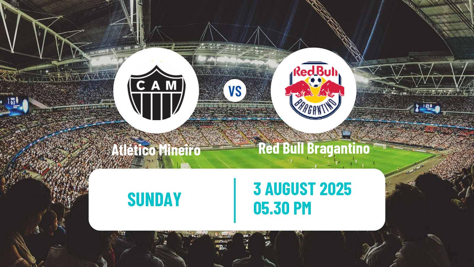 Soccer Brazilian Serie A Atlético Mineiro - Red Bull Bragantino