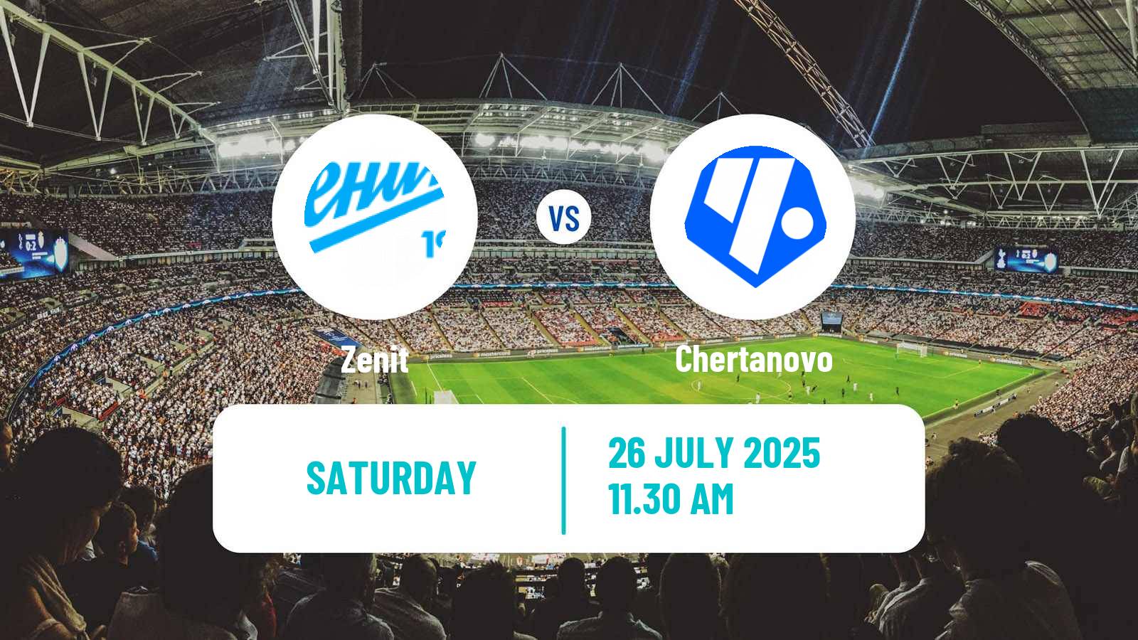 Soccer Russian Supreme Division Women Zenit - Chertanovo
