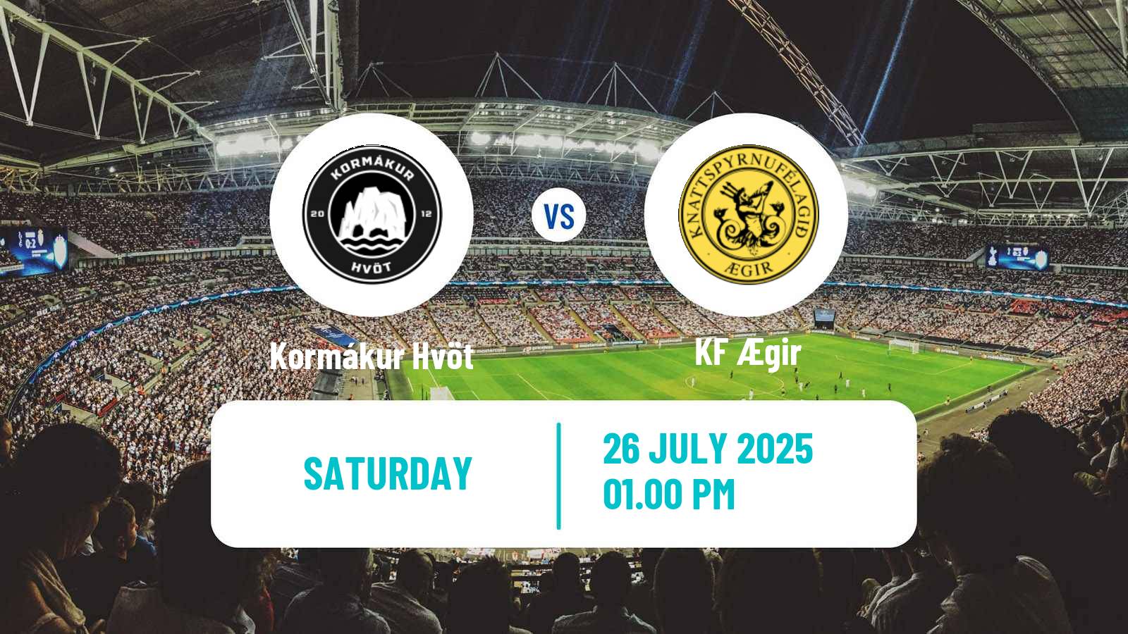 Soccer Icelandic Division 2 Kormákur Hvöt - Ægir