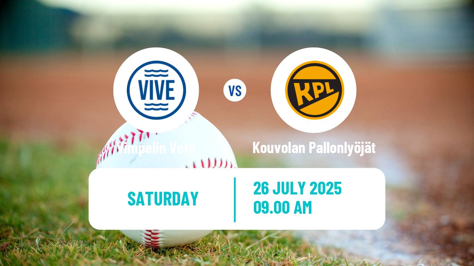 Pesapallo Finnish Superpesis Vimpelin Veto - Kouvolan Pallonlyöjät