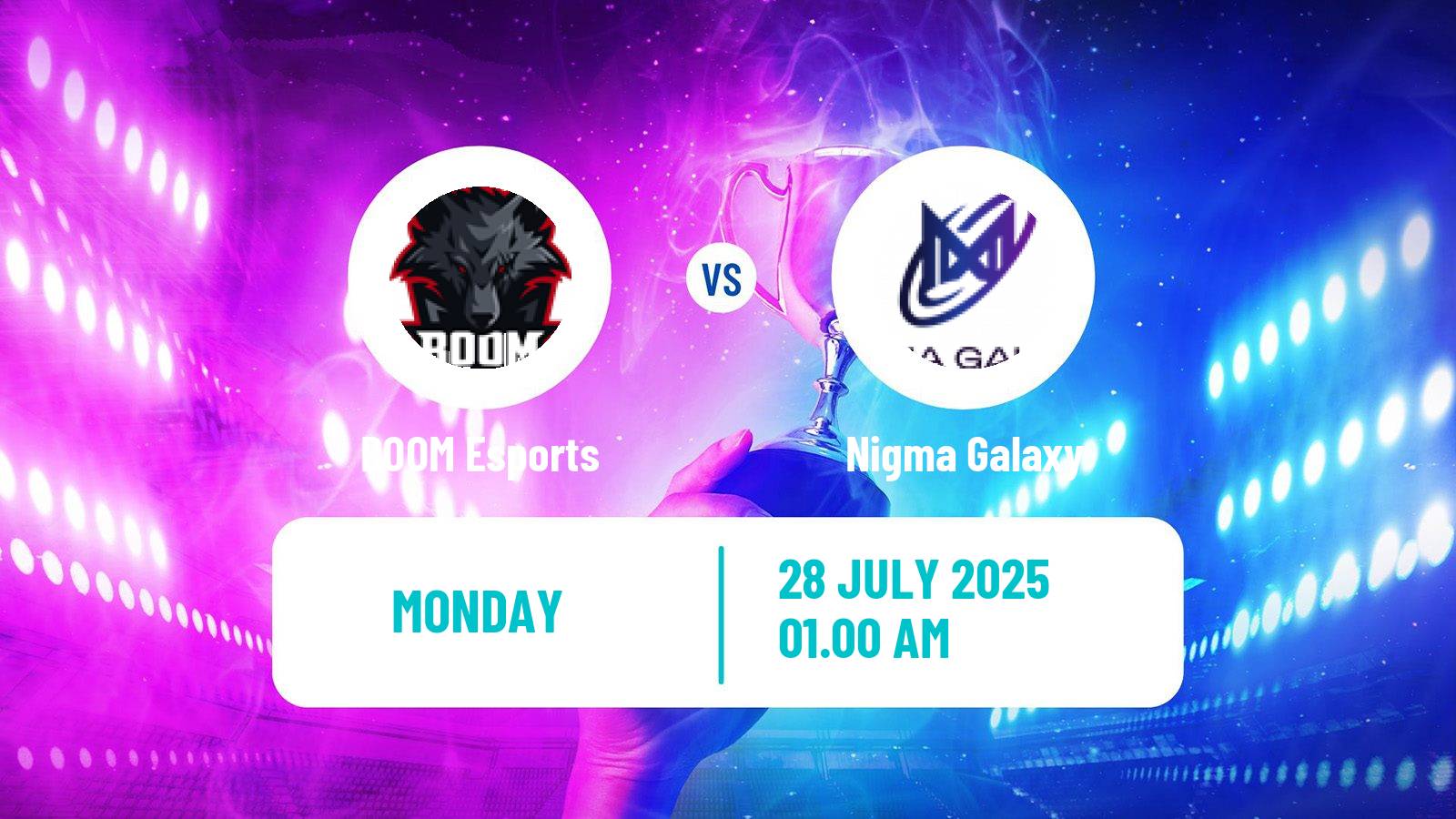 Esports Dota 2 Clavision Snow Ruyi 2025 BOOM Esports - Nigma Galaxy