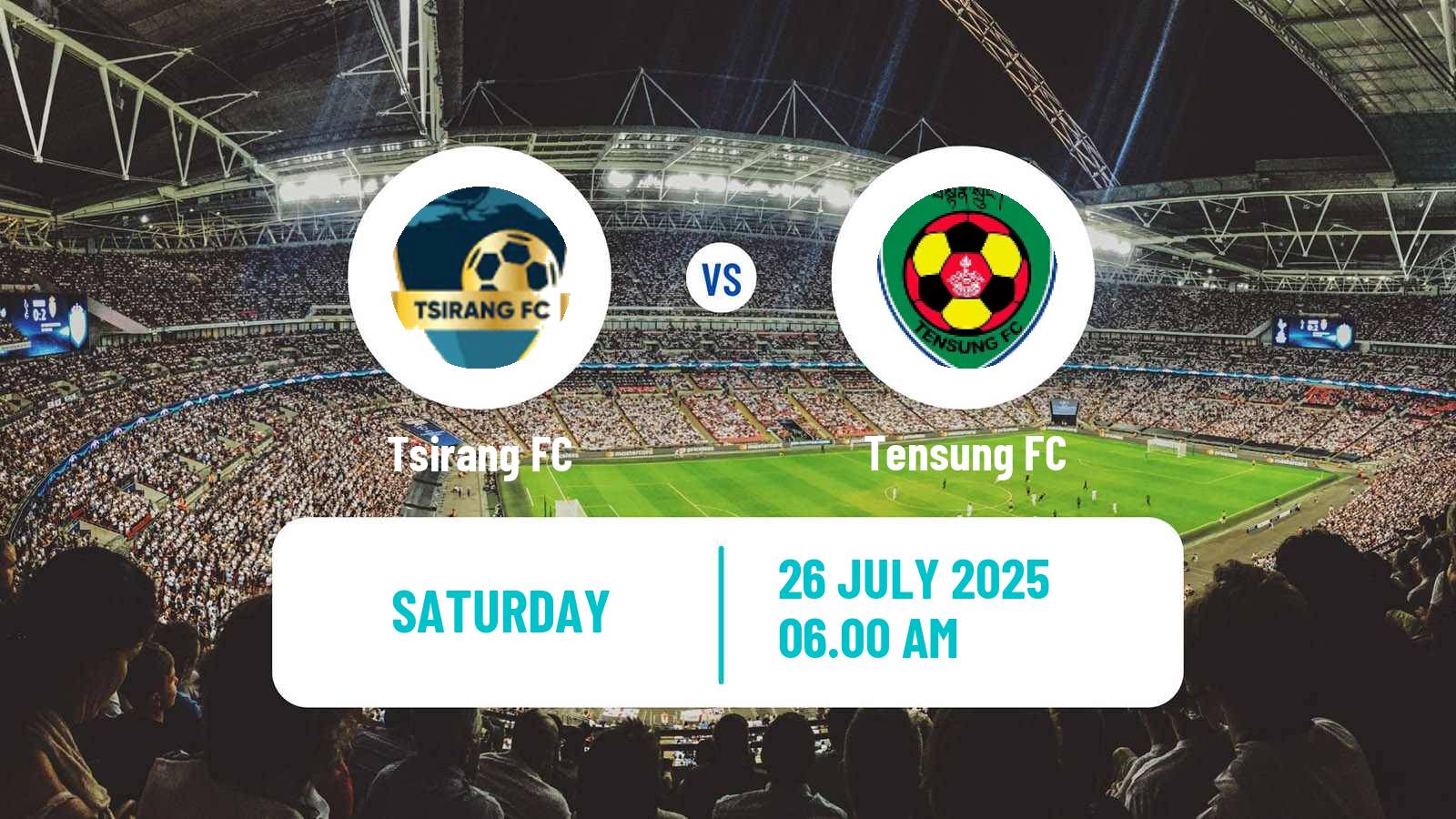 Soccer Bhutan Premier League Tsirang - Tensung