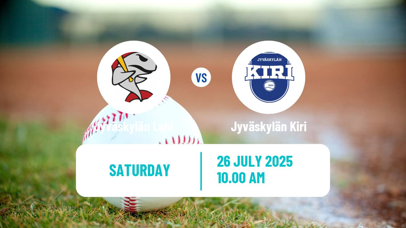 Pesapallo Finnish Ykköspesis Jyväskylän Lohi - Jyväskylän Kiri
