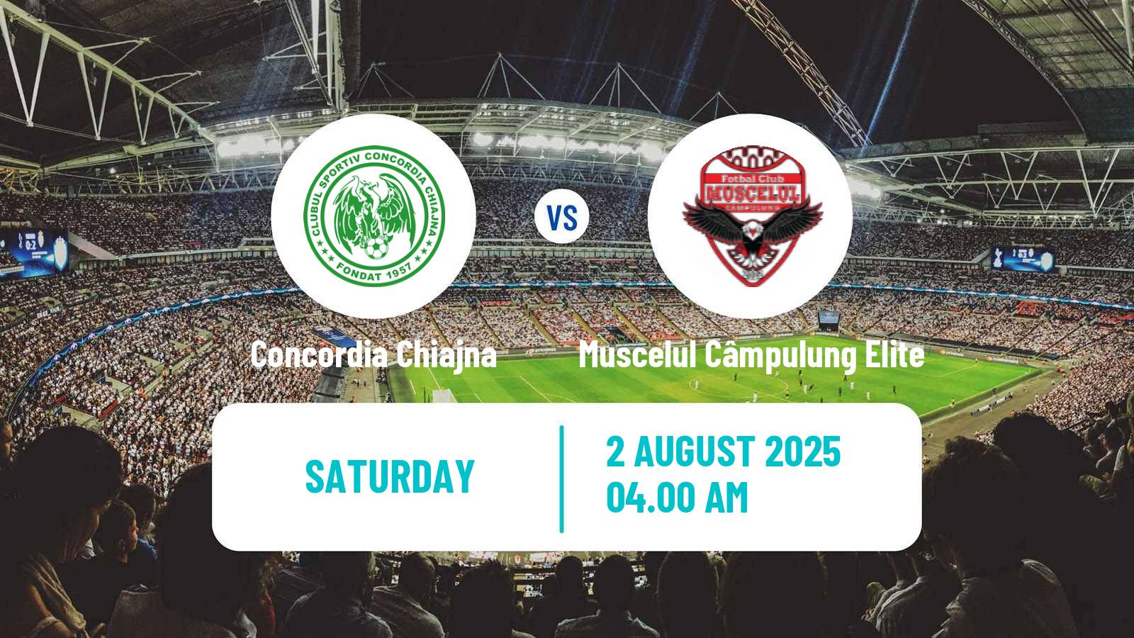Soccer Romanian Division 2 Concordia Chiajna - Muscelul Câmpulung Elite