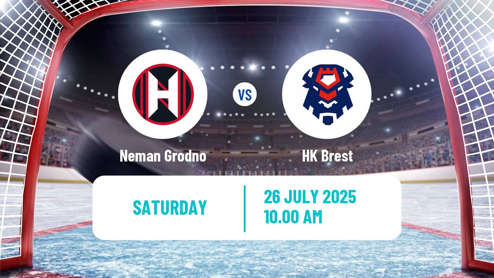 Hockey Club Friendly Ice Hockey Neman Grodno - Brest