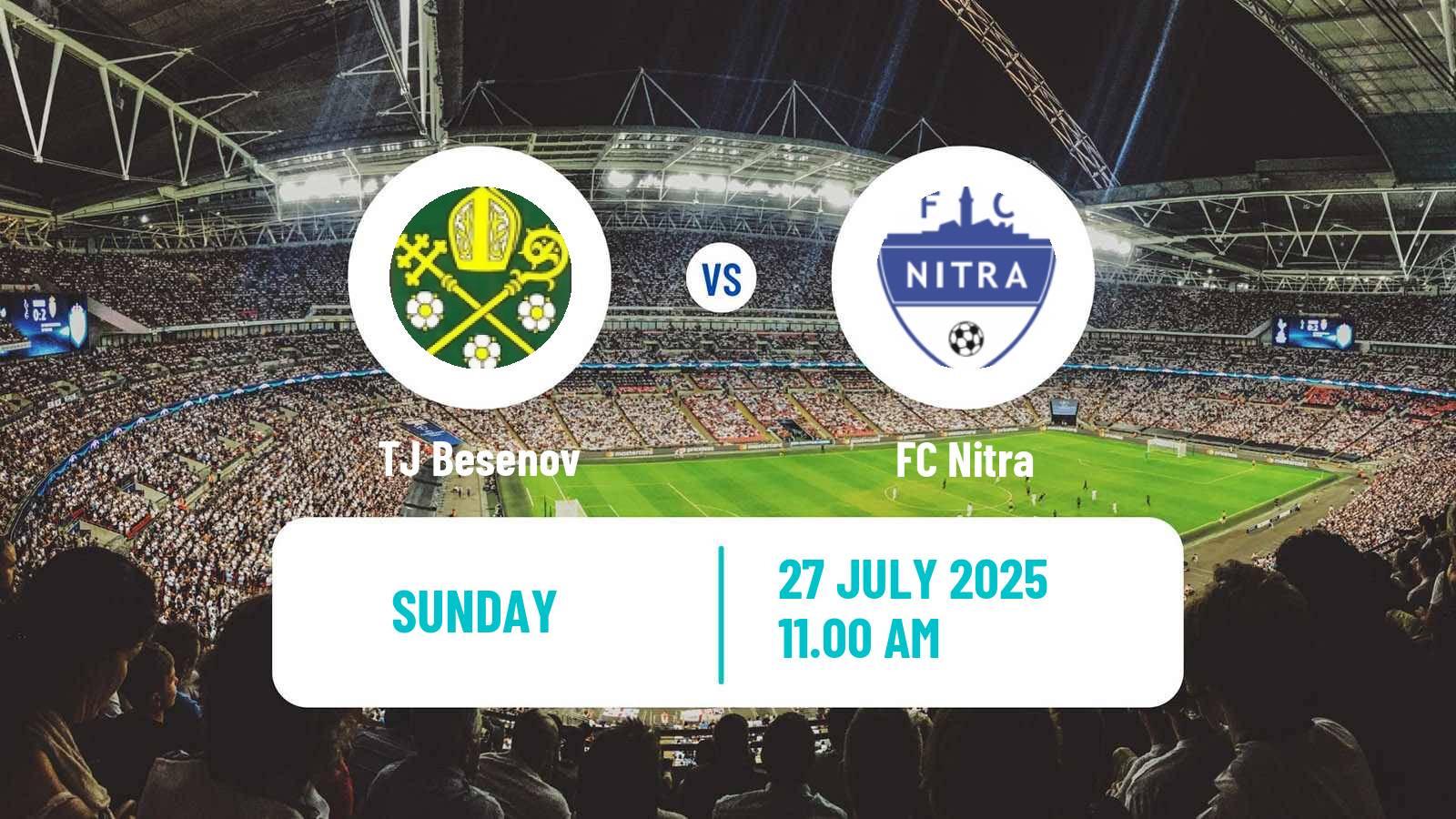 Soccer Slovak Cup Besenov - Nitra