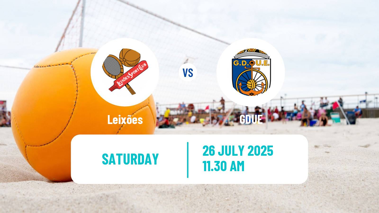 Beach soccer Elite Division Leixões - GDUE