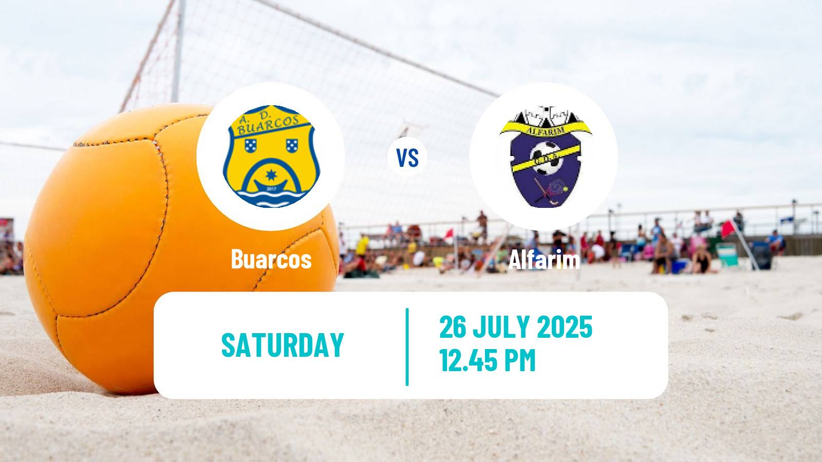Beach soccer Elite Division Buarcos - Alfarim