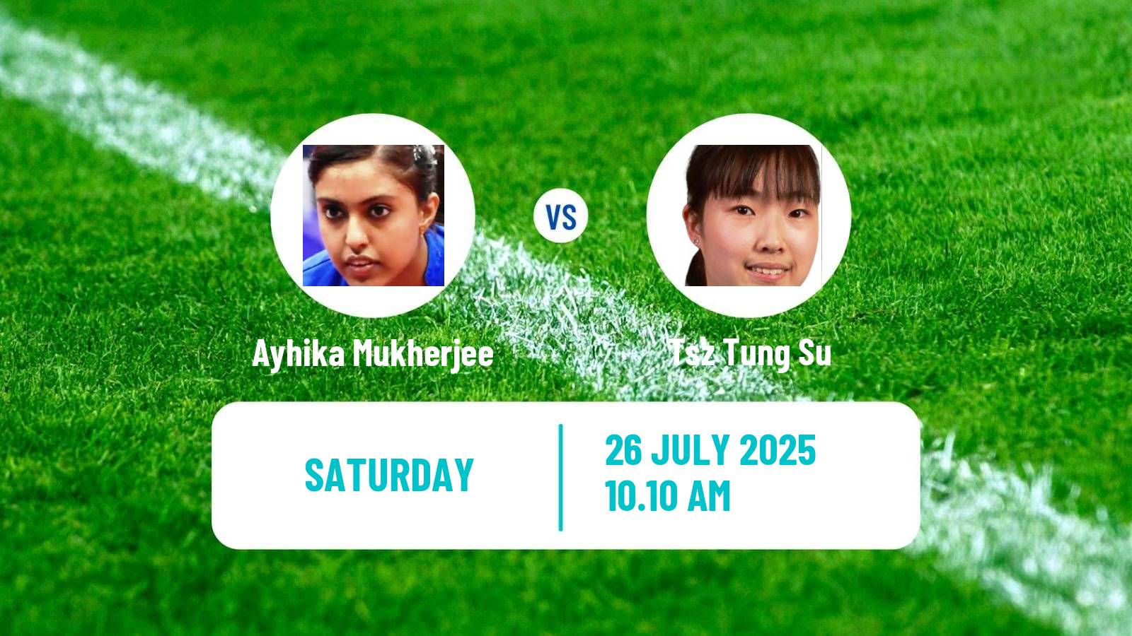 Table tennis Wtt Contender Buenos Aires Women Ayhika Mukherjee - Tsz Tung Su