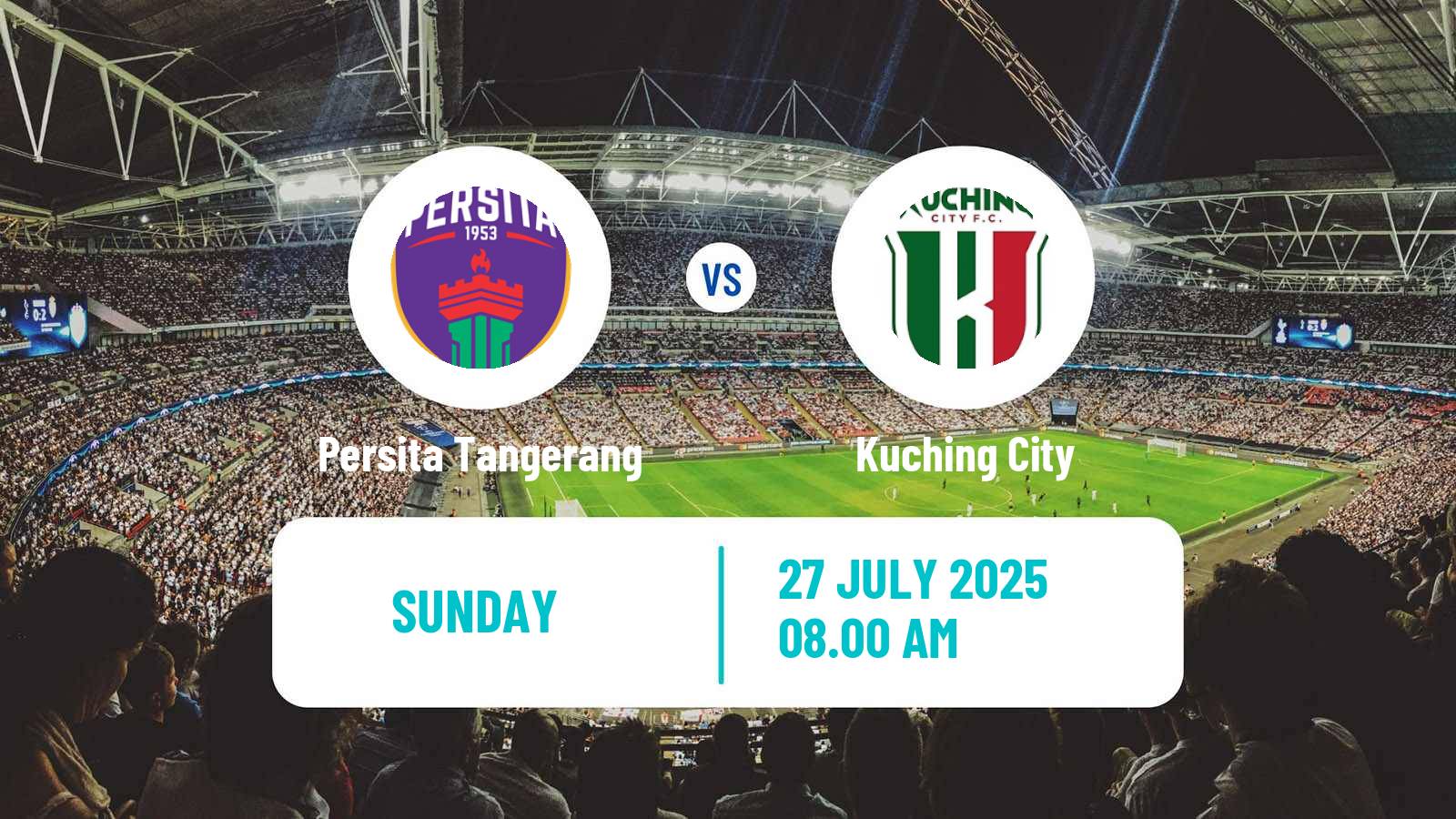Soccer Club Friendly Persita Tangerang - Kuching City
