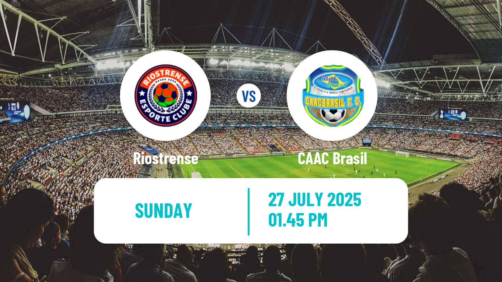 Soccer Brazilian Carioca C Riostrense - CAAC Brasil