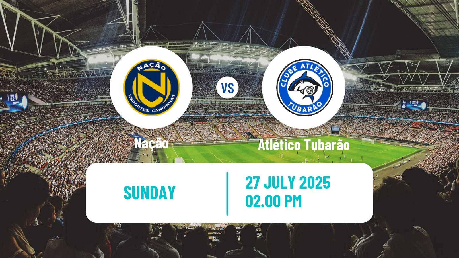 Soccer Brazilian Campeonato Catarinense 2 Nação - Atlético Tubarão