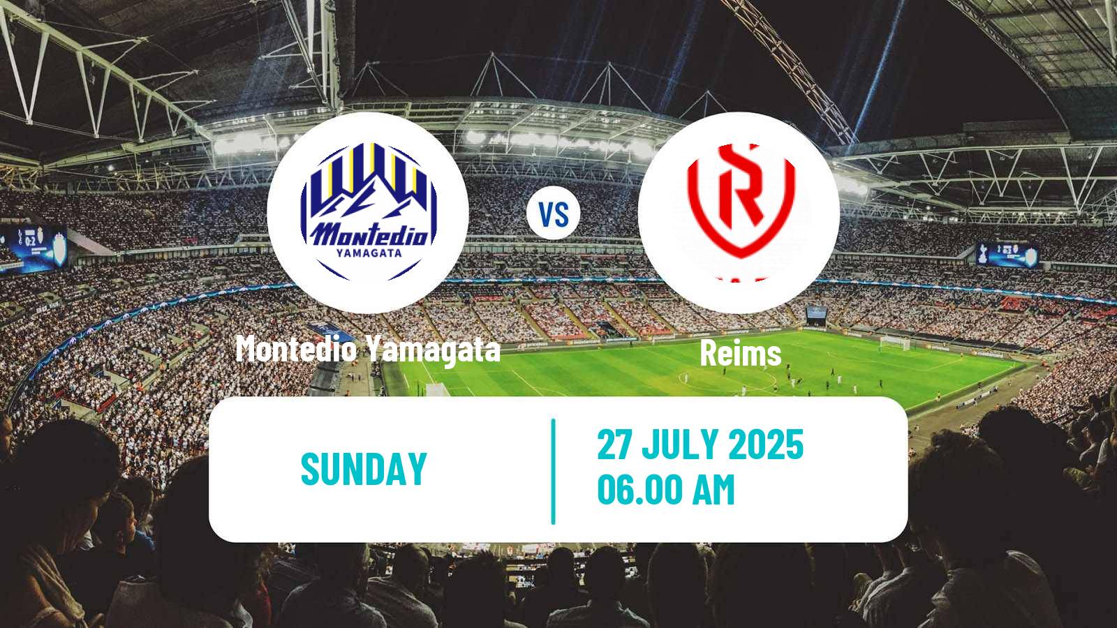 Soccer Club Friendly Montedio Yamagata - Reims