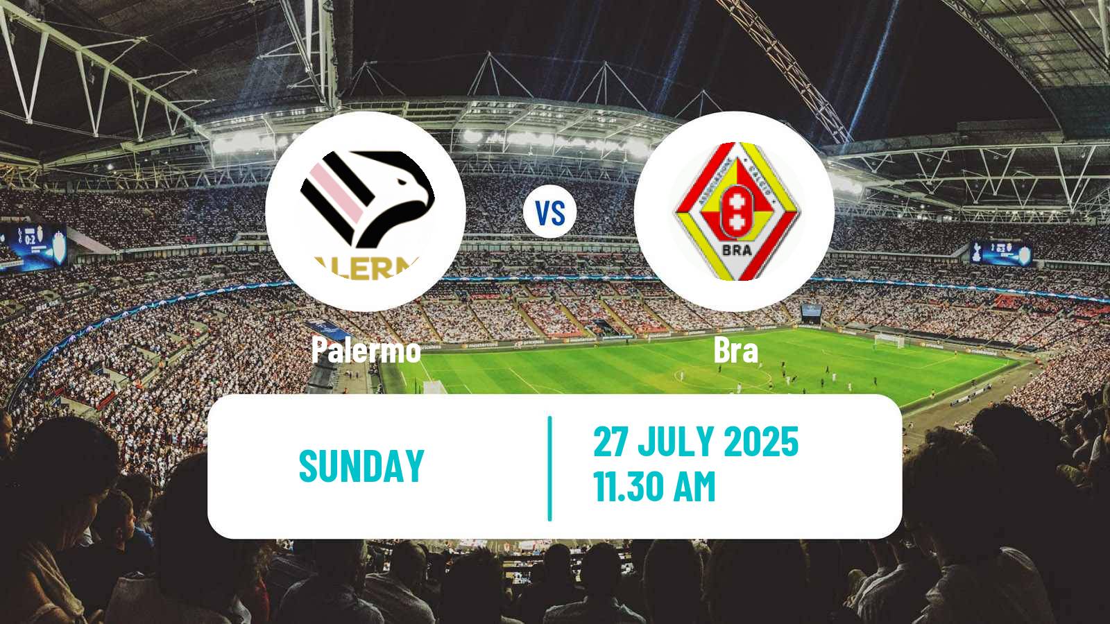 Soccer Club Friendly Palermo - Bra