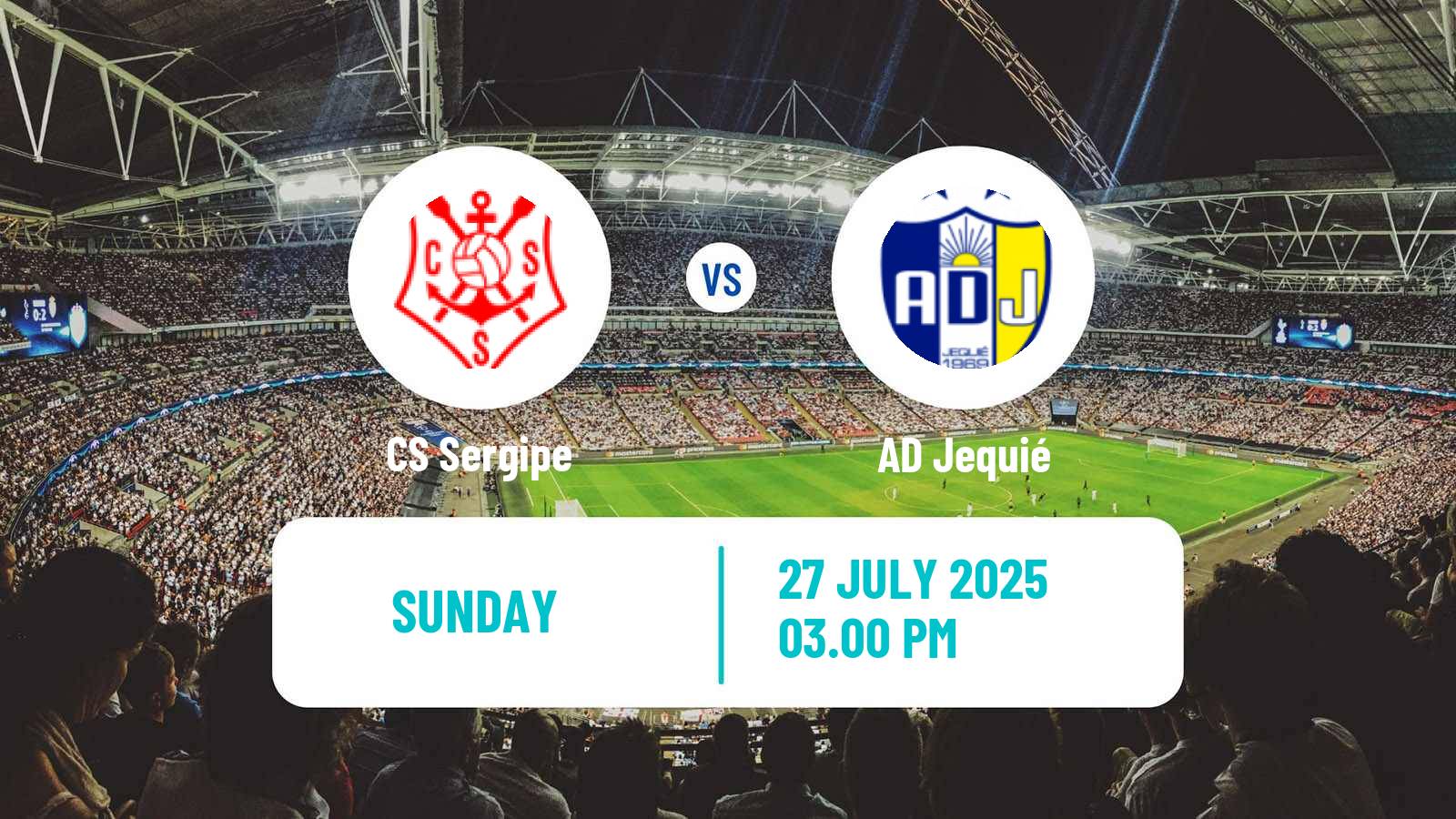 Soccer Brazilian Serie D Sergipe - Jequié