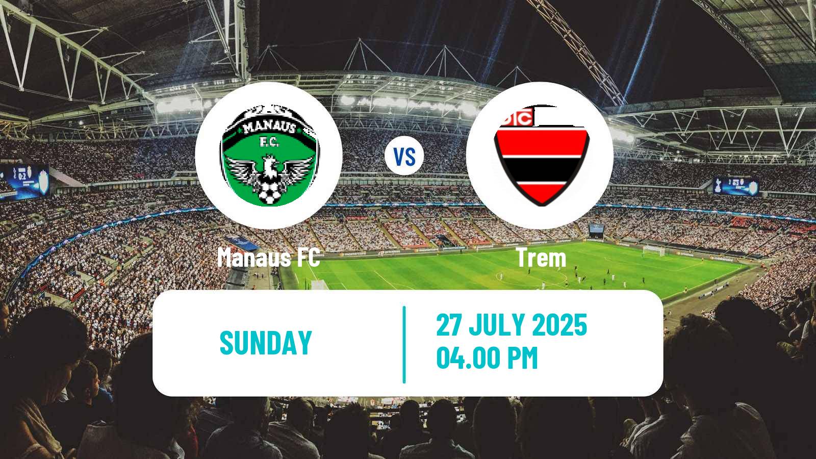 Soccer Brazilian Serie D Manaus - Trem