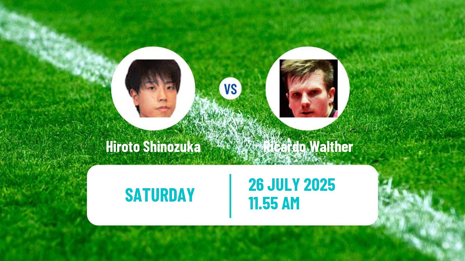 Table tennis Wtt Contender Buenos Aires Men Hiroto Shinozuka - Ricardo Walther