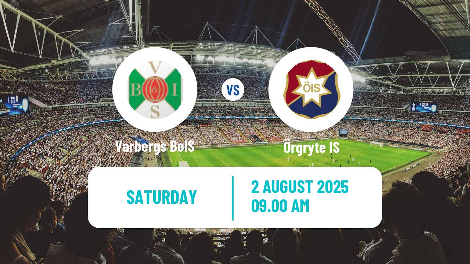 Soccer Swedish Superettan Varbergs BoIS - Örgryte
