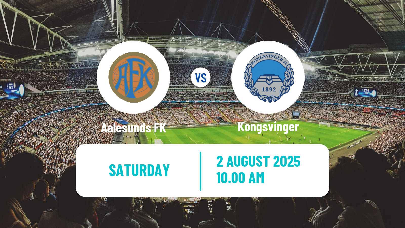 Soccer Norwegian Adeccoligaen Aalesunds - Kongsvinger