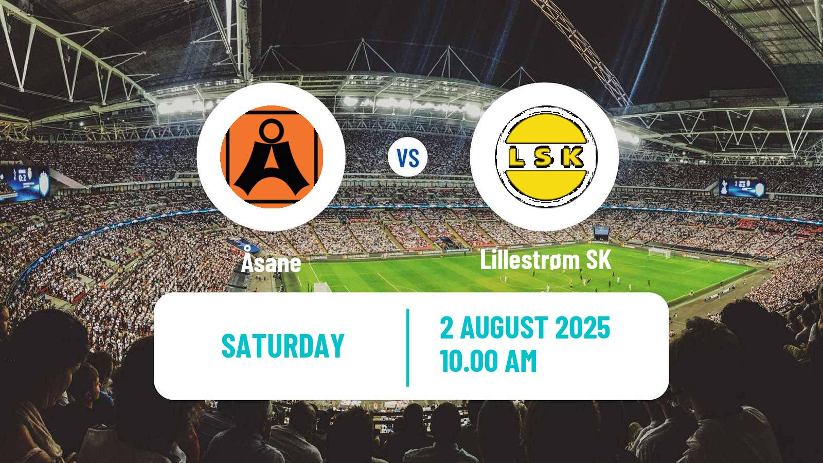 Soccer Norwegian Adeccoligaen Åsane - Lillestrøm SK