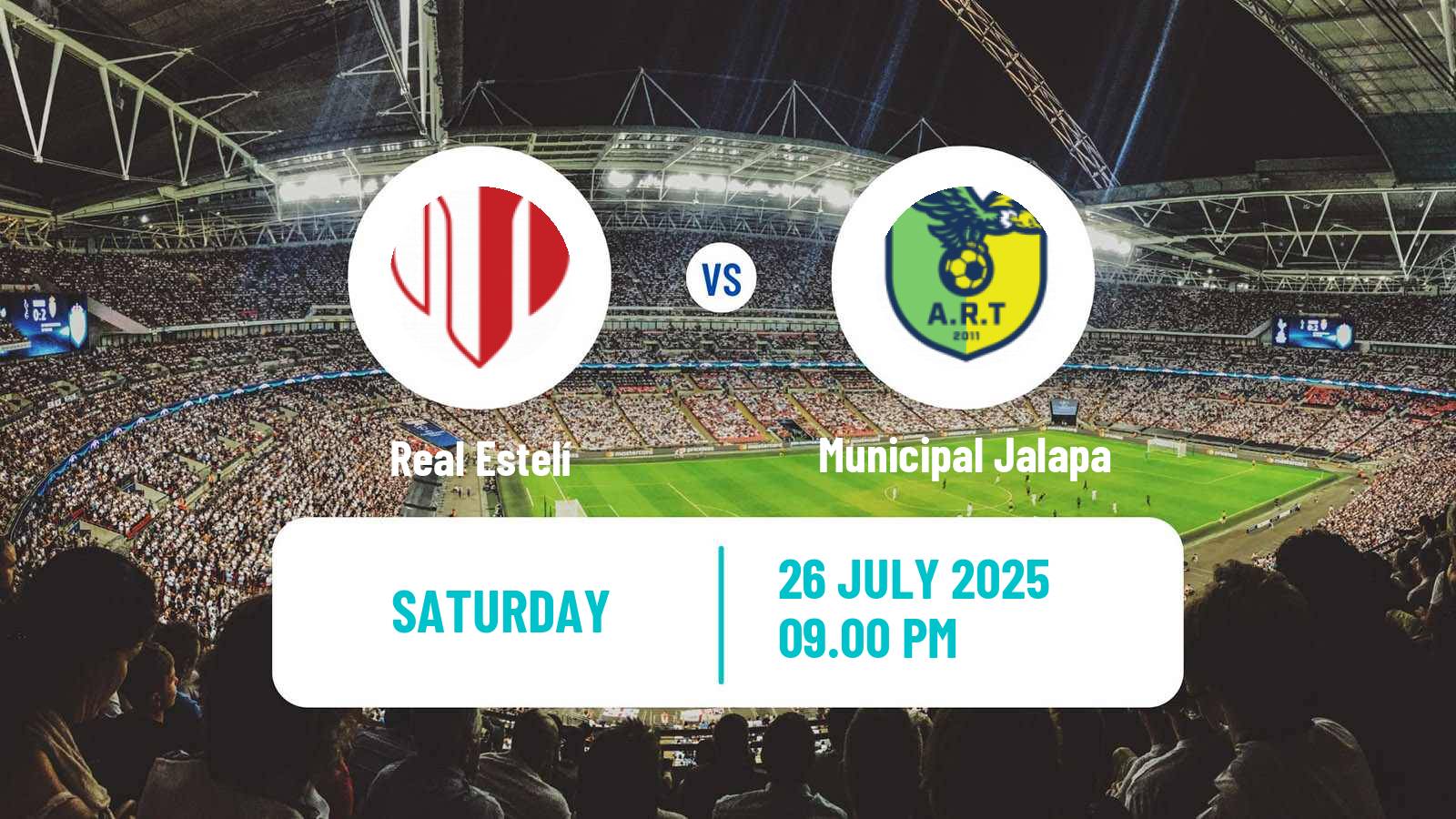 Soccer Nicaraguan Liga Primera Real Estelí - Municipal Jalapa