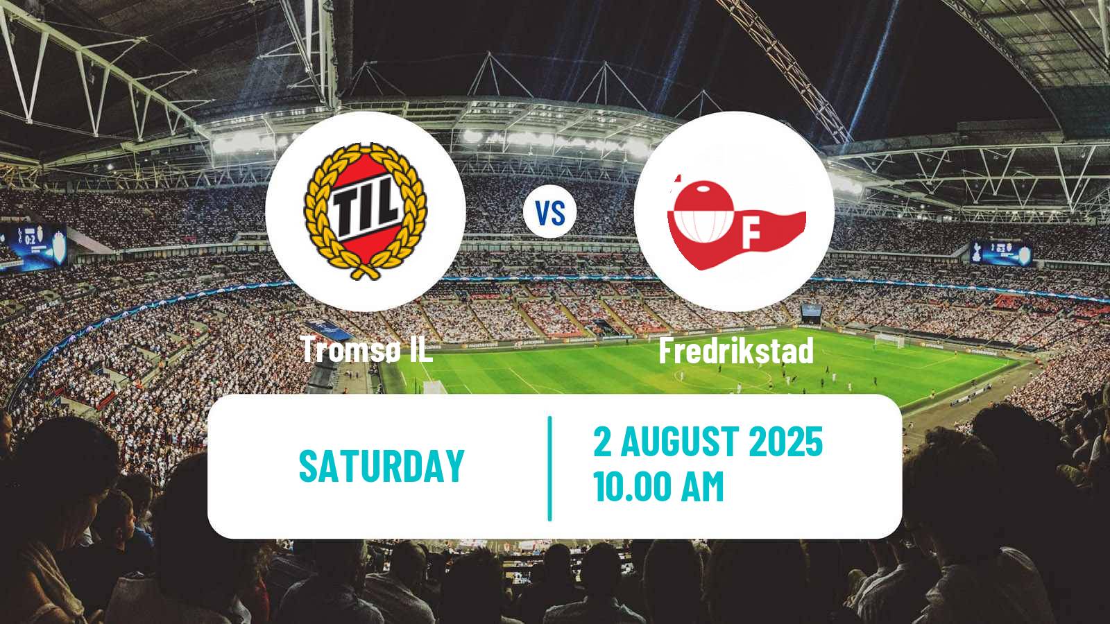 Soccer Norwegian Eliteserien Tromsø - Fredrikstad