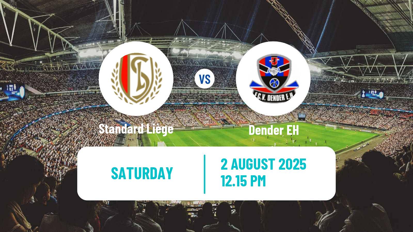 Soccer Belgian Jupiler Pro League Standard Liège - Dender EH