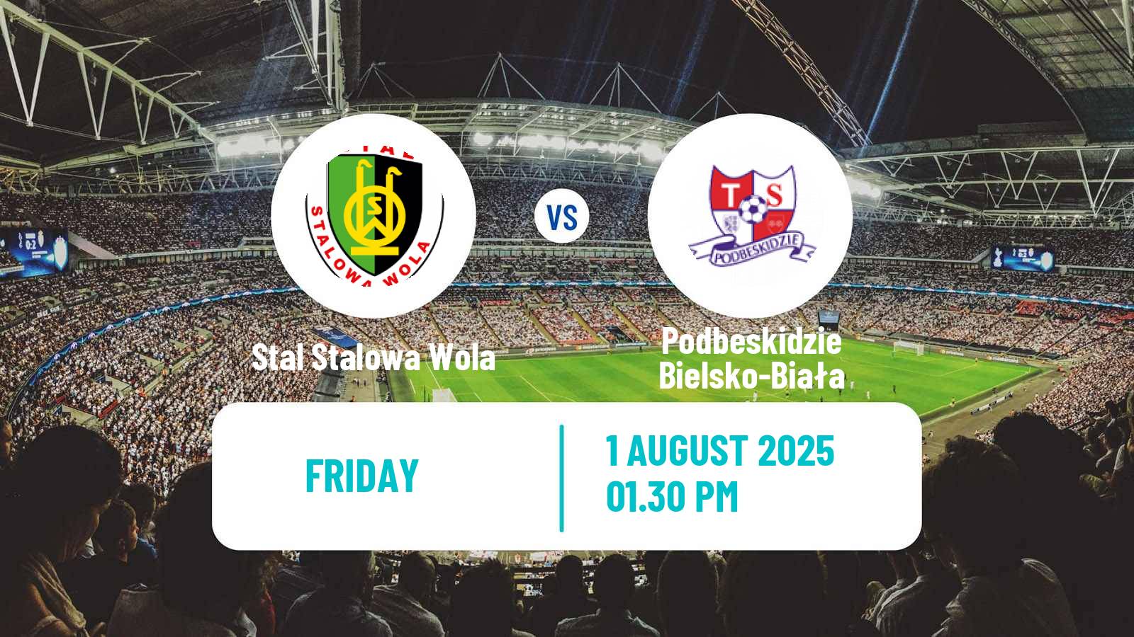 Soccer Polish Division 2 Stal Stalowa Wola - Podbeskidzie Bielsko-Biała