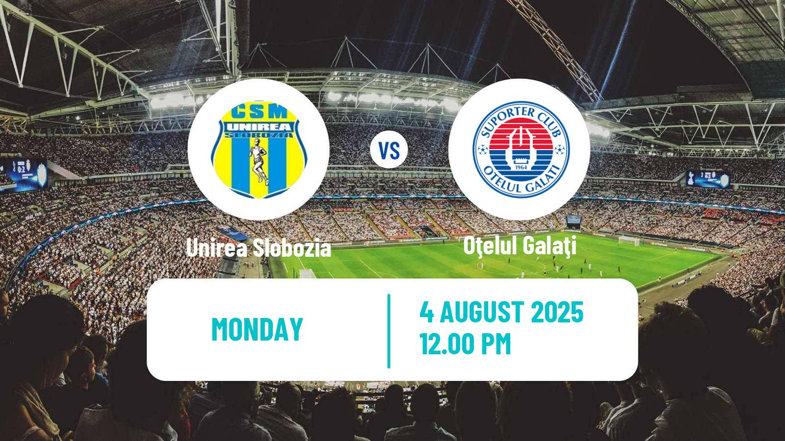 Soccer Romanian Liga 1 Unirea Slobozia - Oţelul Galaţi