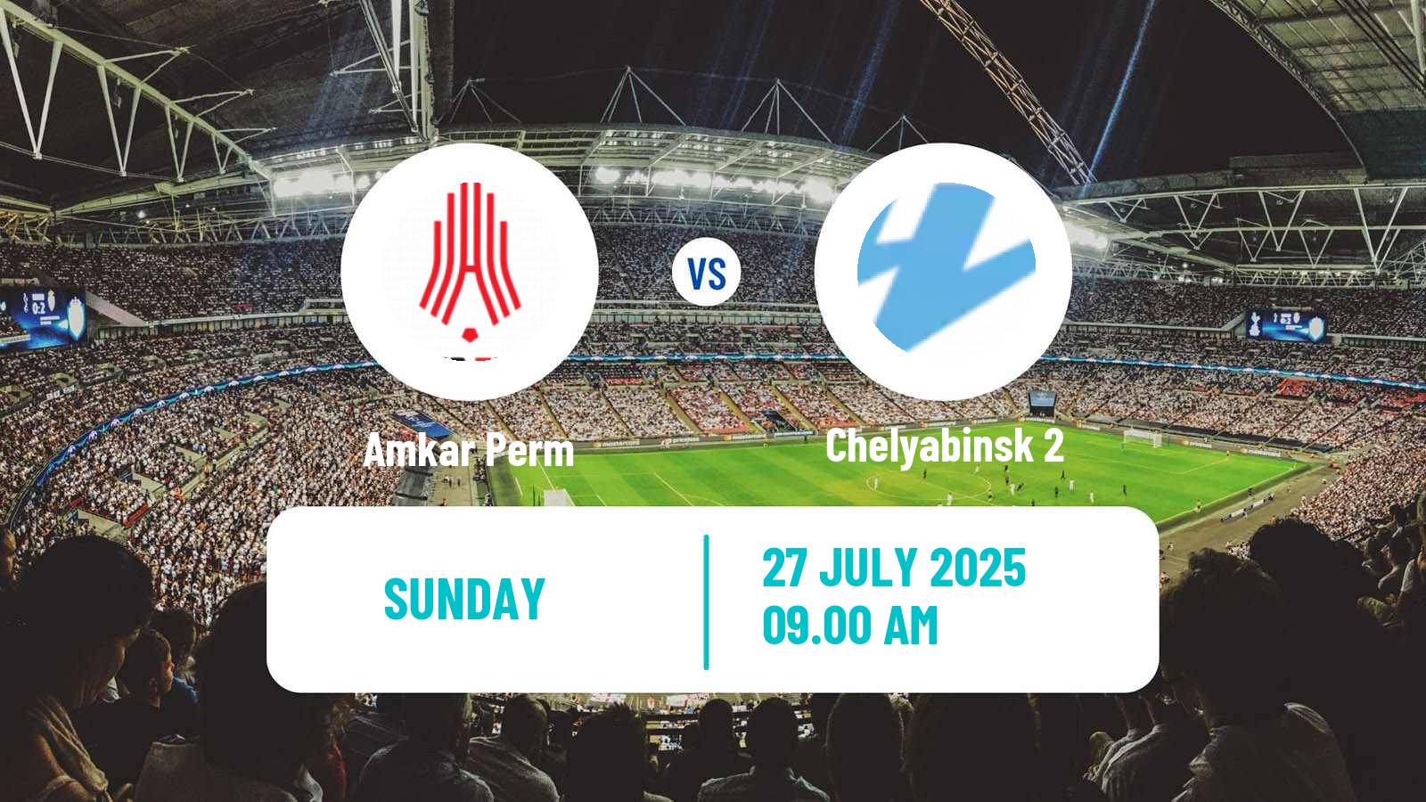 Soccer  FNL 2 Division B Group 4 Amkar Perm - Chelyabinsk 2