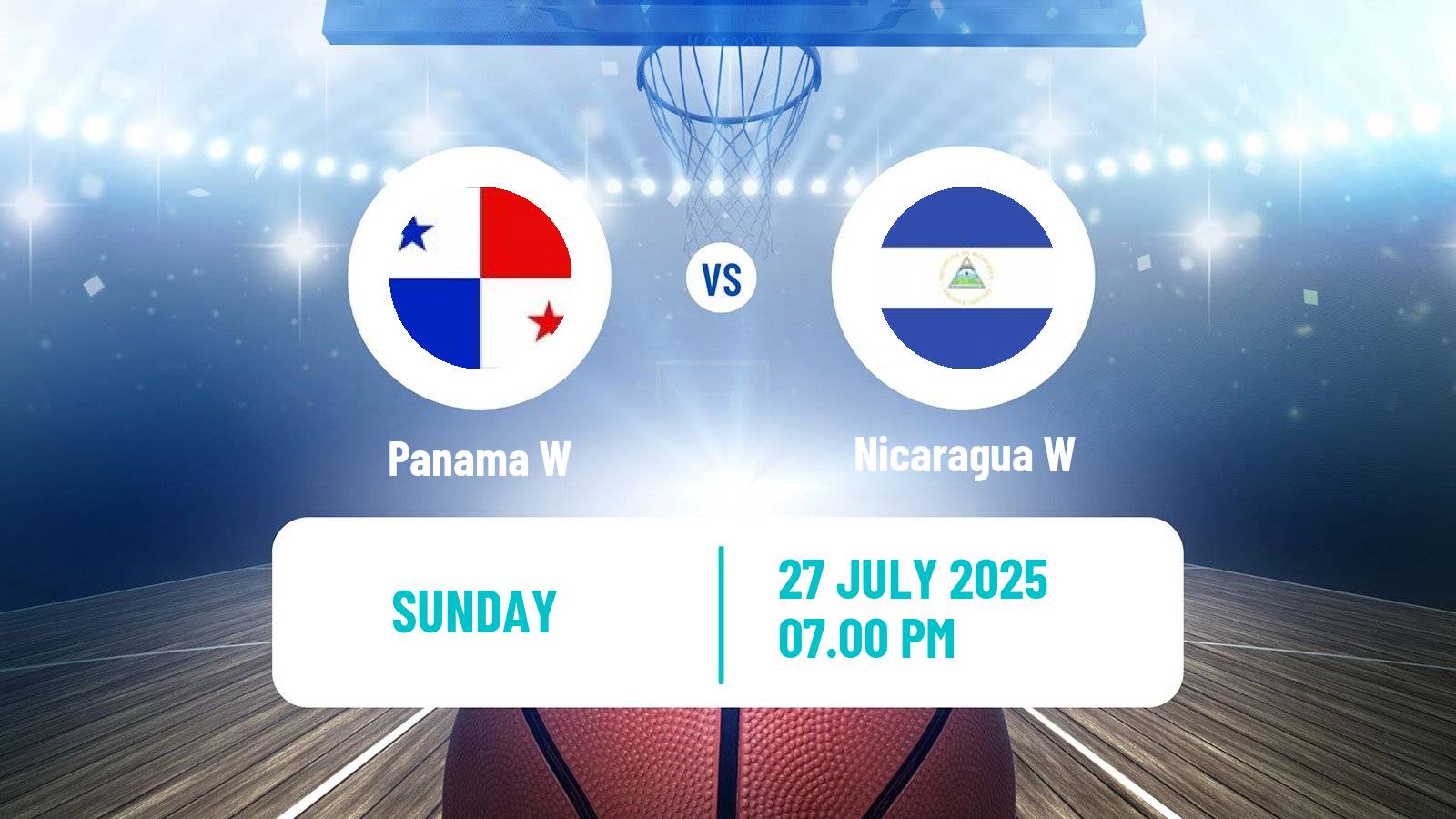 Basketball COCABA Championship Women Panama W - Nicaragua W