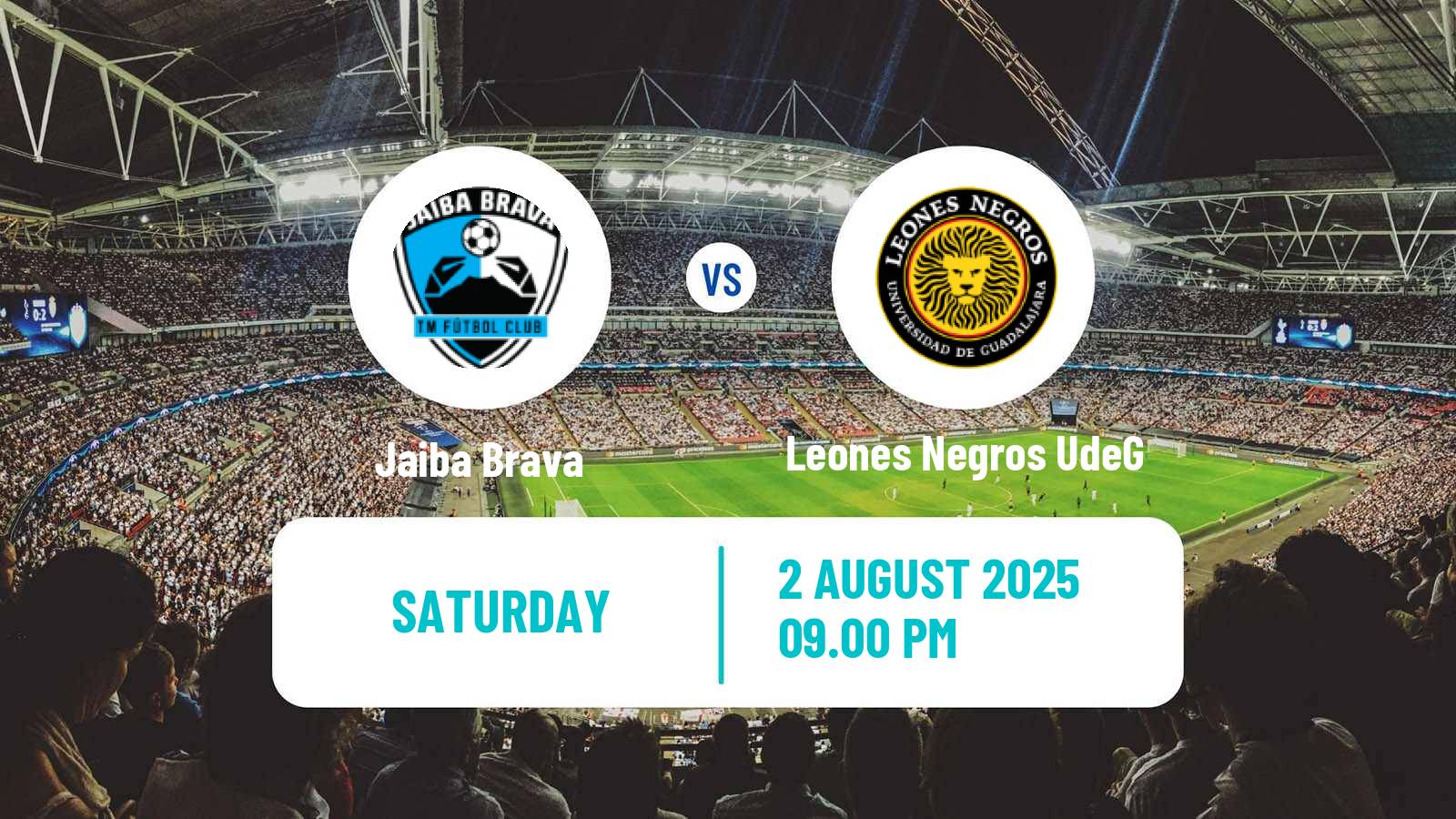 Soccer Mexican Liga de Expansion MX Jaiba Brava - Leones Negros UdeG