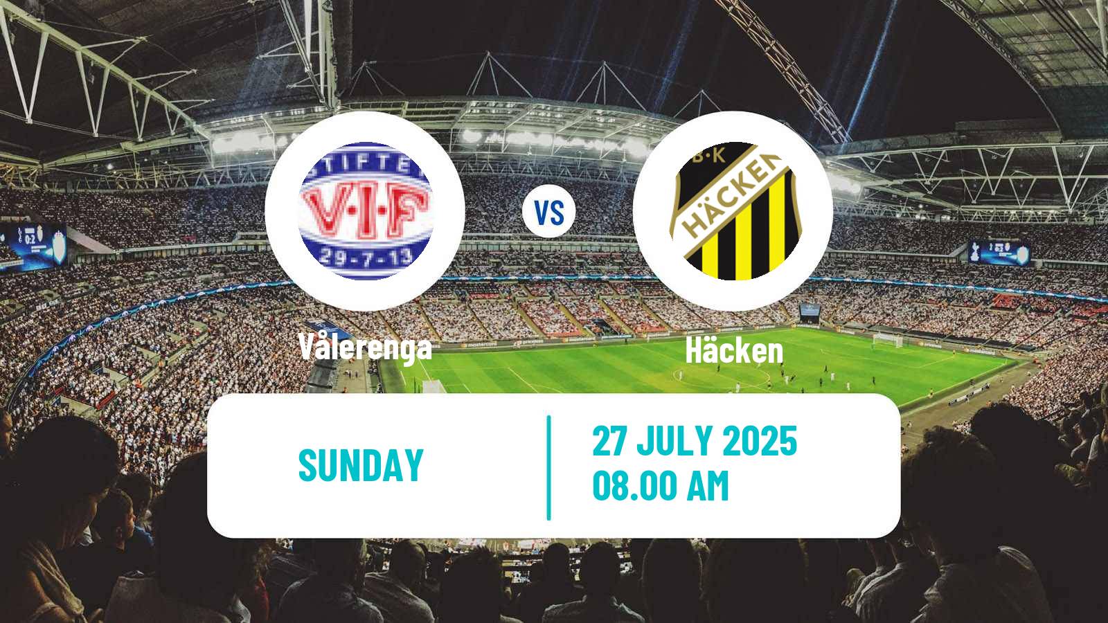Soccer Club Friendly Women Vålerenga - Häcken