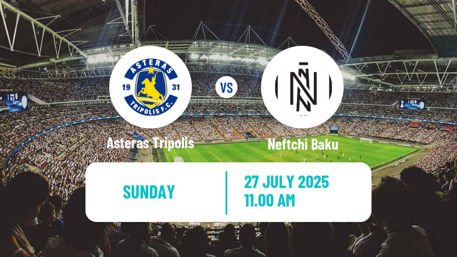 Soccer Club Friendly Asteras Tripolis - Neftchi Baku
