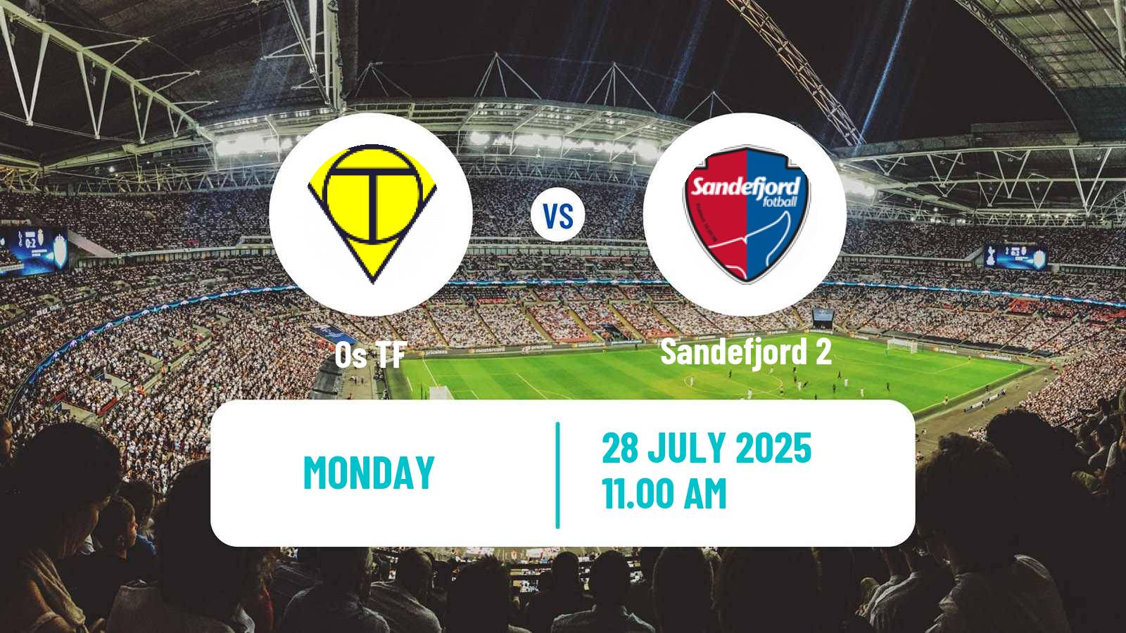Soccer Norwegian Division 3 - Group 4 Os TF - Sandefjord 2