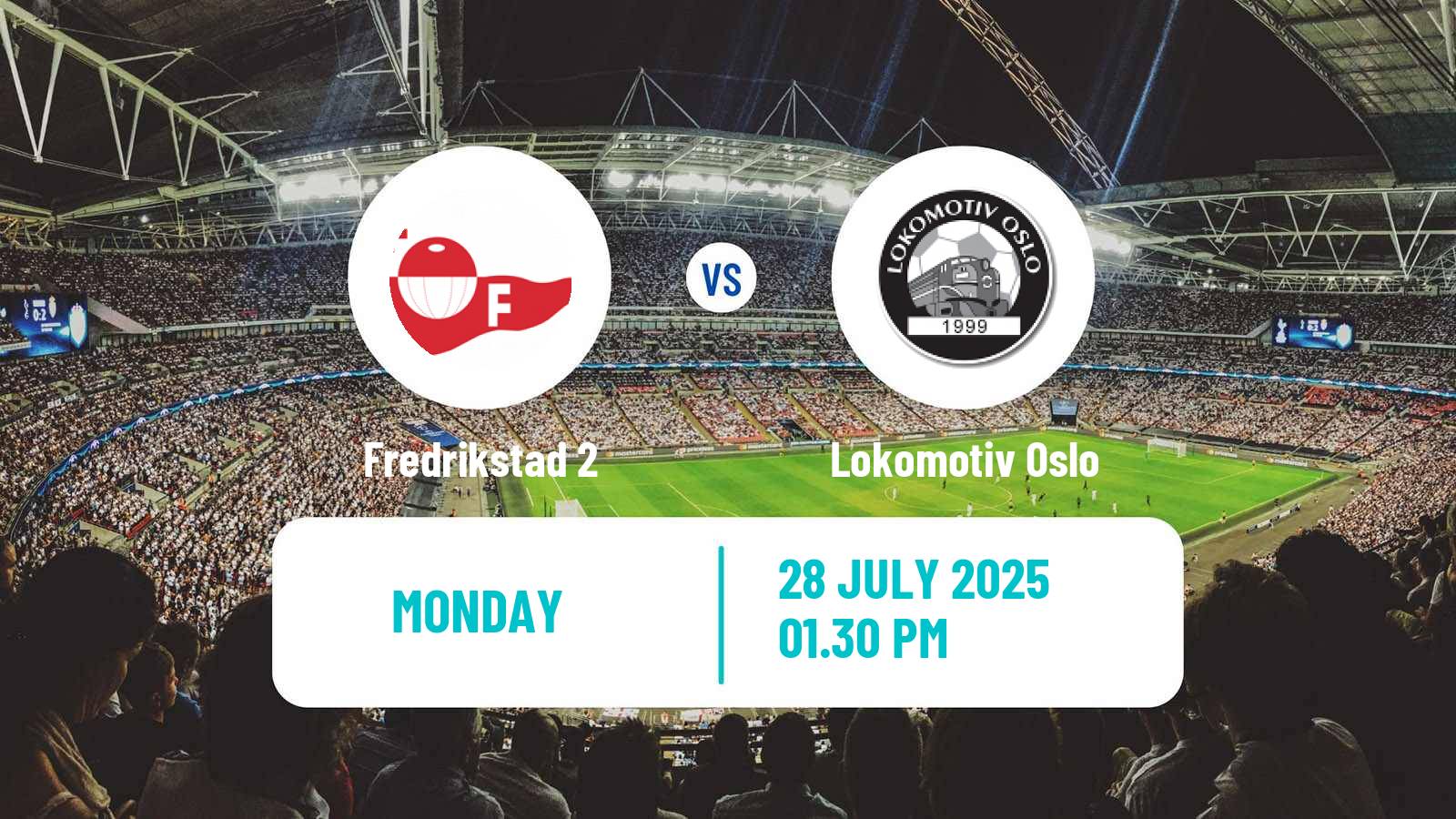 Soccer Norwegian Division 3 - Group 6 Fredrikstad 2 - Lokomotiv Oslo
