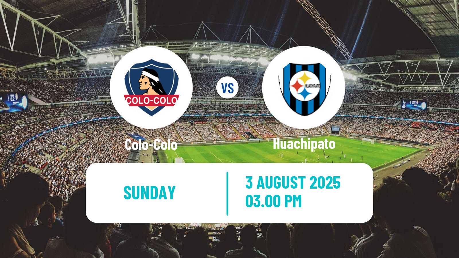 Soccer Chilean Primera Division Colo-Colo - Huachipato