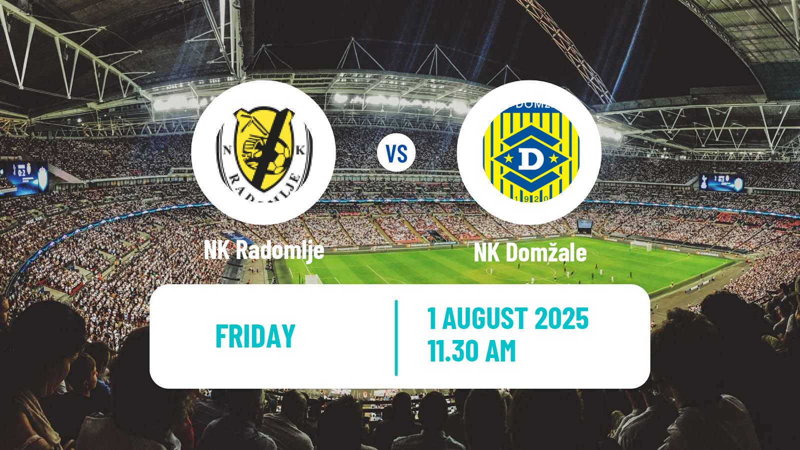 Soccer Slovenian PrvaLiga Radomlje - Domžale