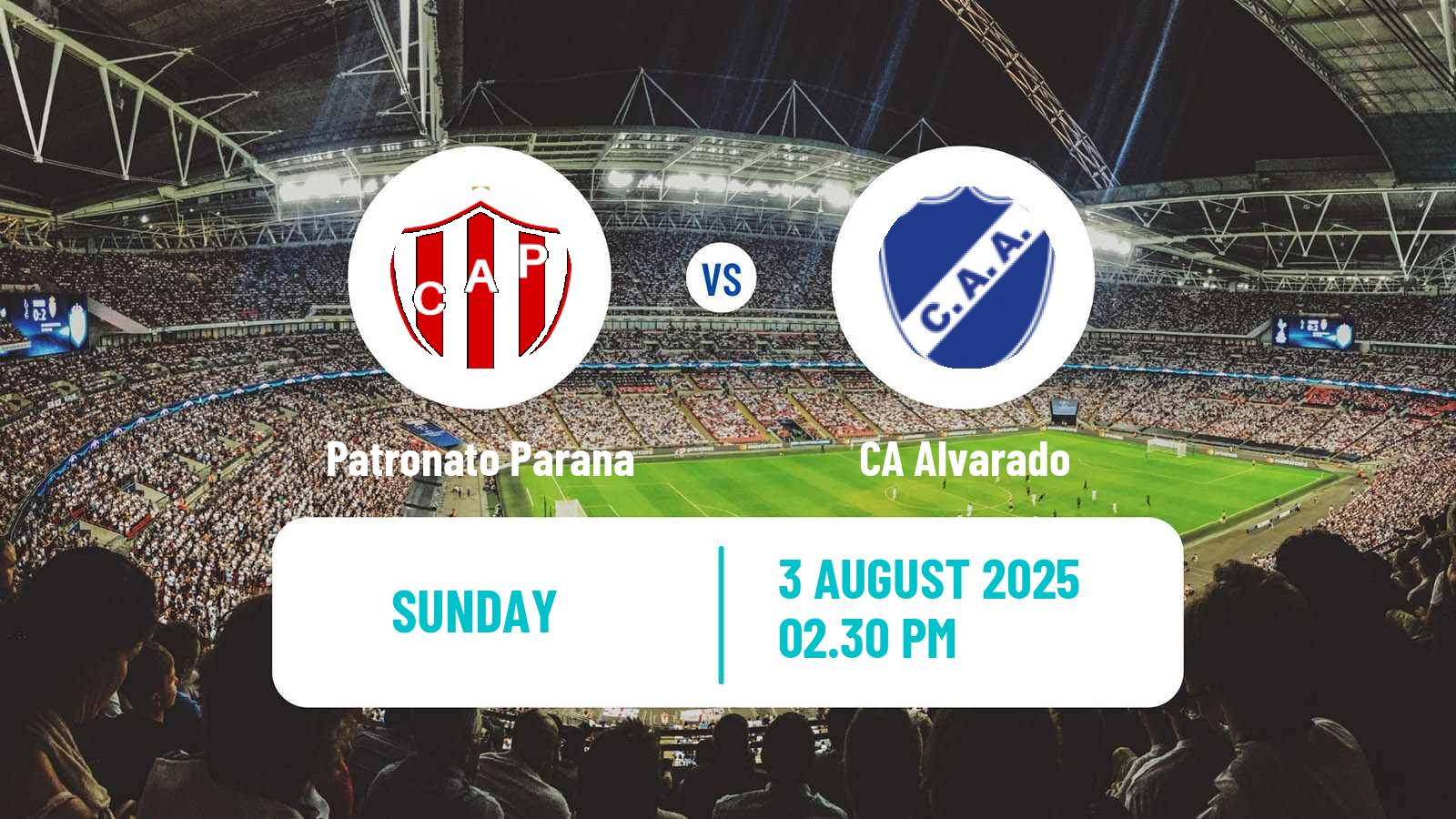Soccer Argentinian Primera Nacional Patronato Parana - Alvarado