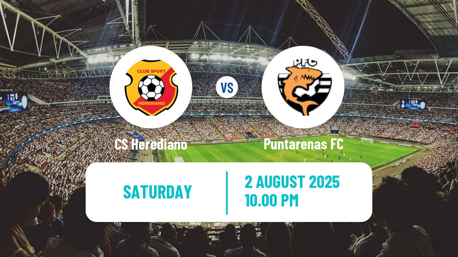 Soccer Costa Rican Primera Division Herediano - Puntarenas FC
