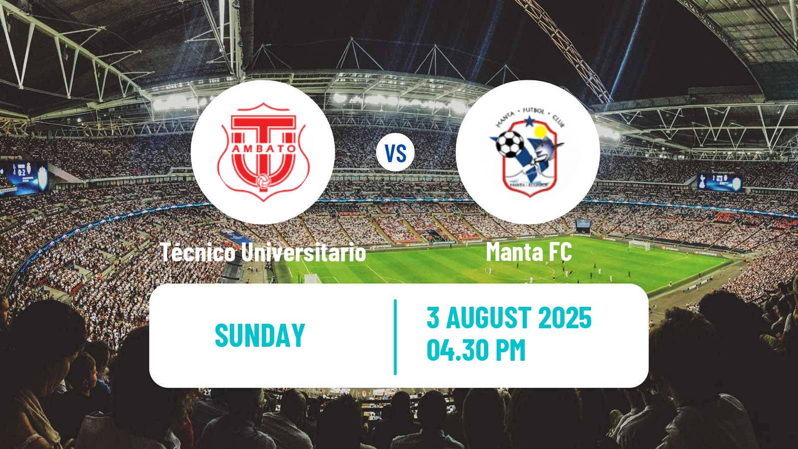Soccer Ecuadorian Liga Pro Técnico Universitario - Manta
