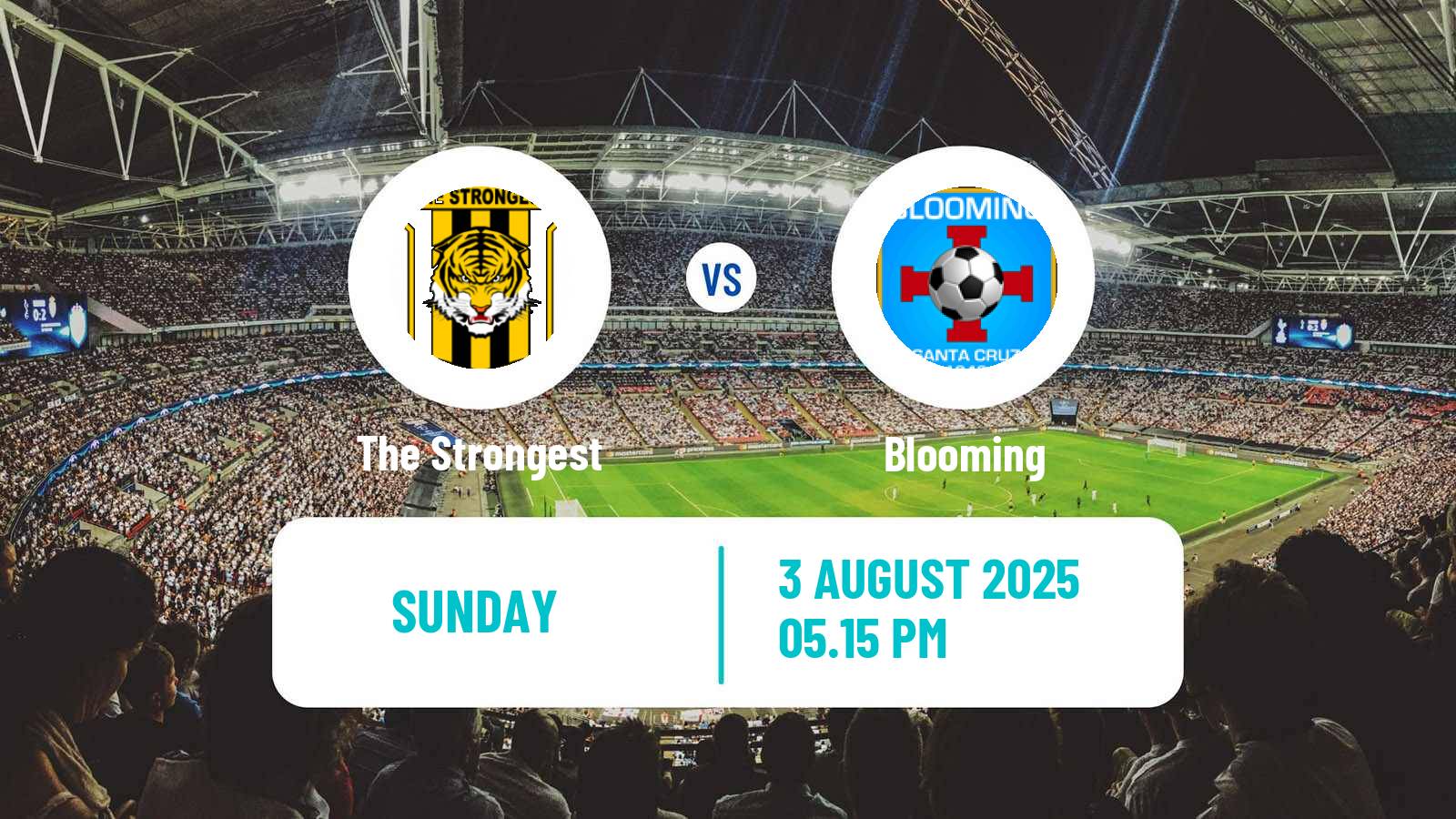 Soccer Bolivian Division Profesional The Strongest - Blooming