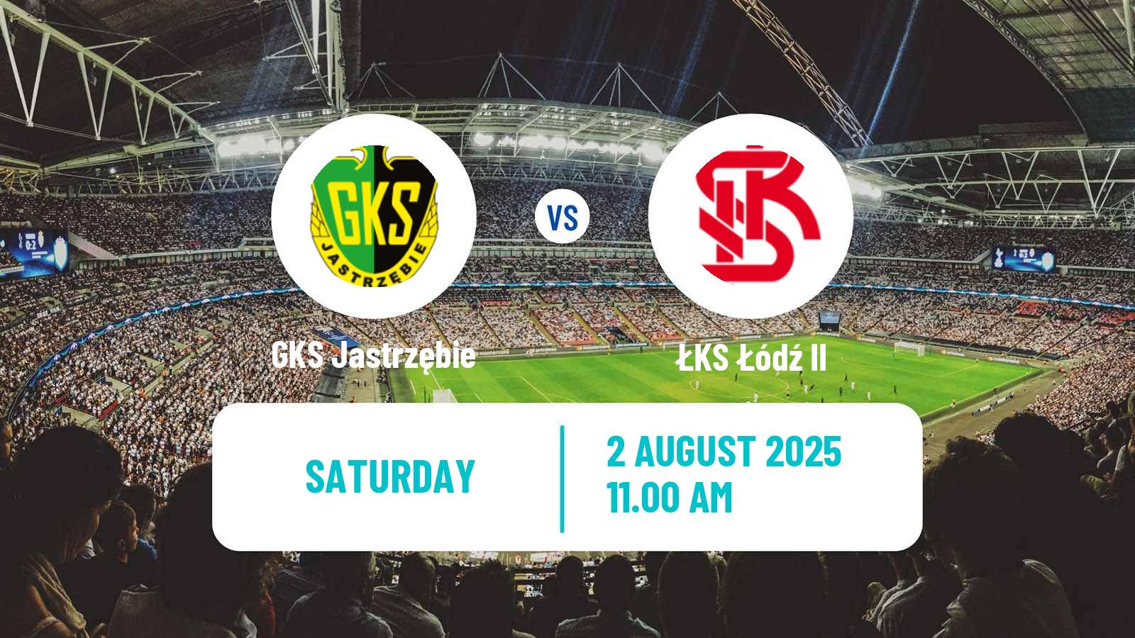 Soccer Polish Division 2 GKS Jastrzębie - ŁKS Łódź II