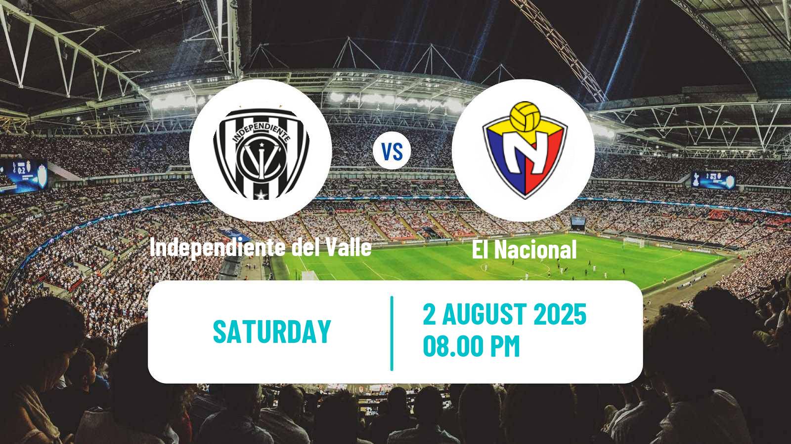 Soccer Ecuadorian Liga Pro Independiente del Valle - El Nacional