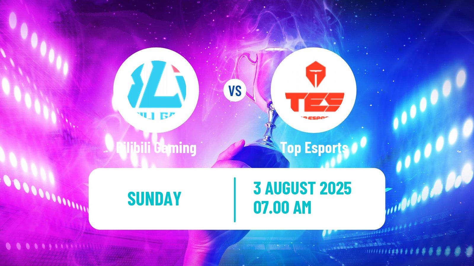 Esports League Of Legends Lpl Bilibili Gaming - Top Esports