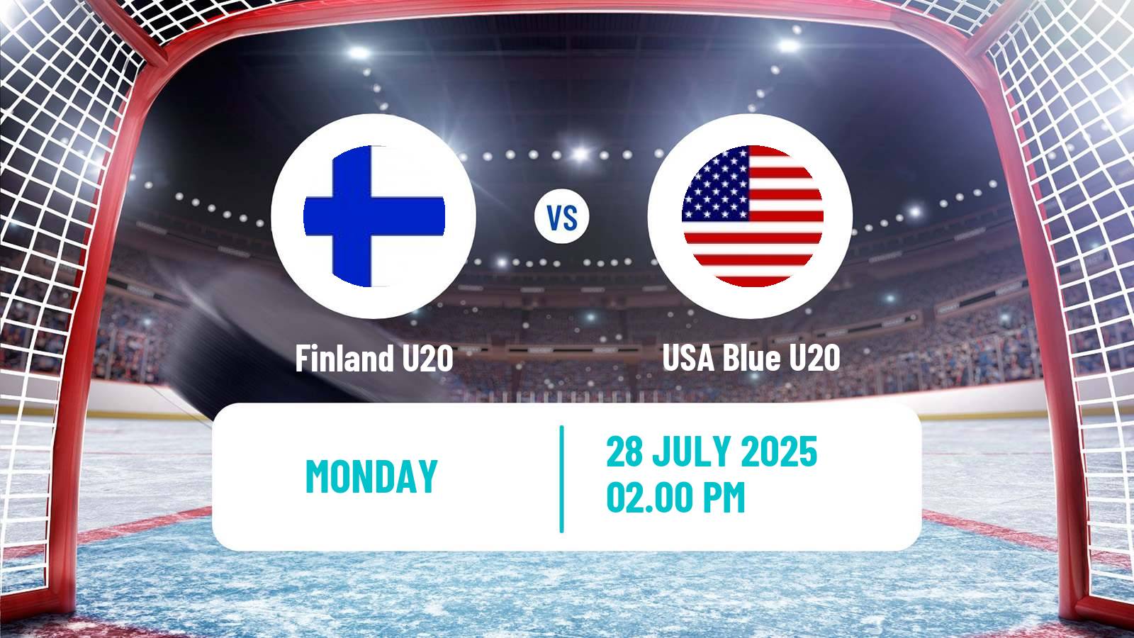 Hockey Friendly International Ice Hockey Finland U20 - USA Blue U20